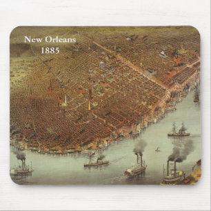 Neues Orleans1885 Mousepad
