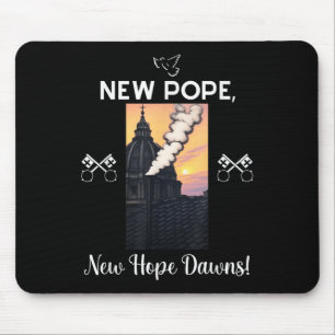 Neues Papstdesign - katholischer Christlicher Glau Mousepad