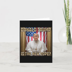 Neues Pope Trump-T-Shirt - Unglaublich witzig poli Karte