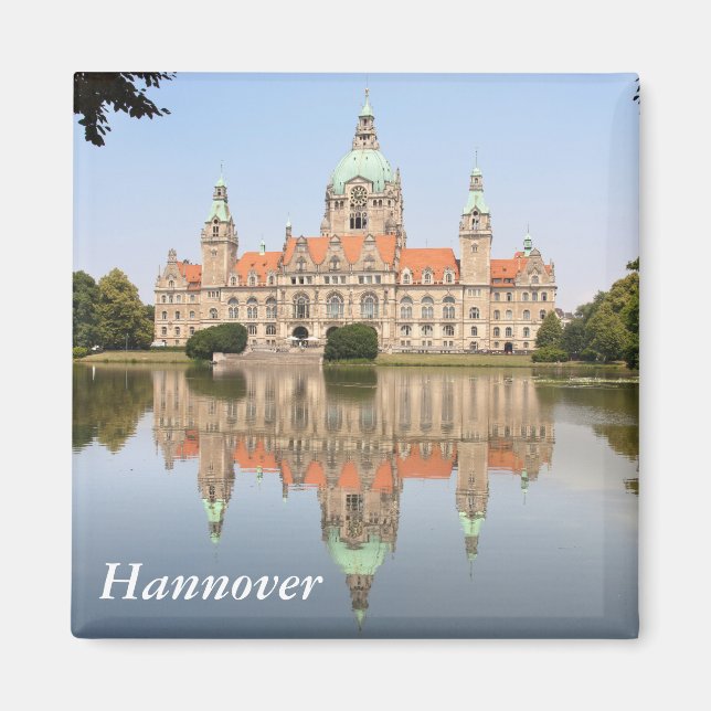 Neues Rathaus in Hannover Magnet (Vorne)