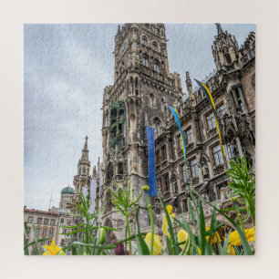 Neues Rathaus Turm in München, Deutschland