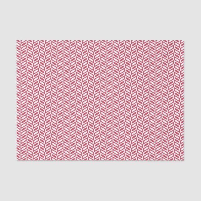 Neues rosa geometrisches Musterpapier Seidenpapier (Vorderseite)