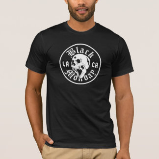 NEUES schwarzes Montag-Team-Bowlings-Shirt T-Shirt