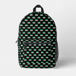Neues syrisches Flaggenmuster Bedruckter Rucksack