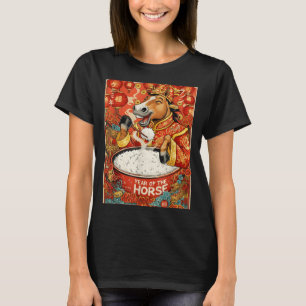 Neues vom chinesischen Zodiak Pferd Reis T-Shirt