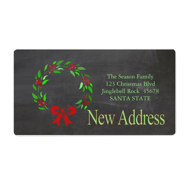 Neues Weihnachtskartett für die Adresse (Vorne)