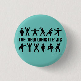 Neues Whistle Jig Button Abzeichen