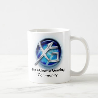 neues =XG= Logo, die extreme Spiel-Gemeinschaft Kaffeetasse