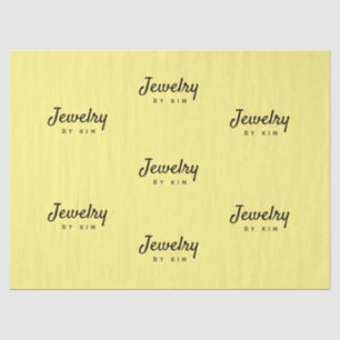 Neues Yellow Personal Brand Juwelier Tissue Paper Seidenpapier
