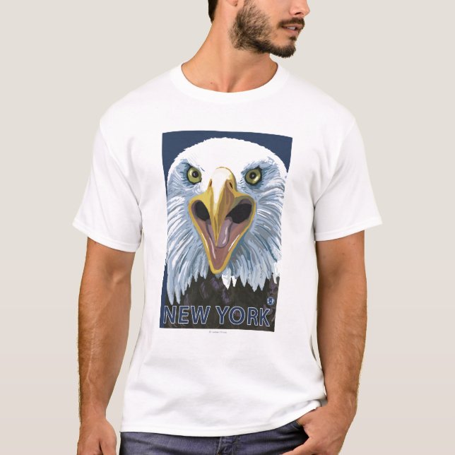 Neues YorkEagle herauf nahes T-Shirt (Vorderseite)