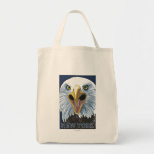 Neues YorkEagle herauf nahes Tragetasche