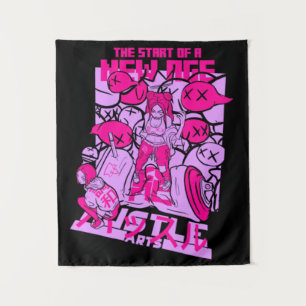 Neues Zeitalter Wandteppich