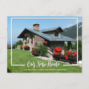 Neues Zuhause-Foto Wir haben die Ankündigung versc