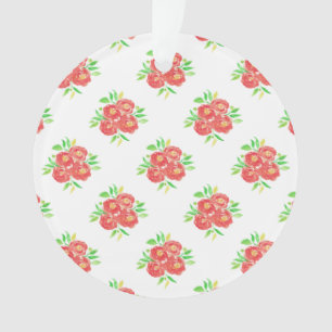 Neues Zuhause-Geschenk Lila Blumenkissen Ornament