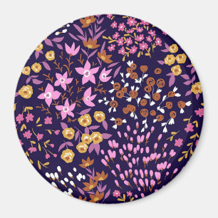Neues Zuhause-Geschenk Trendy Seamless Floral Magnet