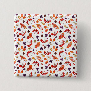 Neues Zuhause Geschenk Wasserfarbe Viburni Berries Button