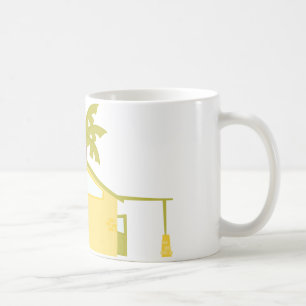 Neues Zuhause in den Palmen Kaffeetasse