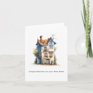 Neues Zuhause-Karte, Gratulation, neues Zuhause-Ka Karte