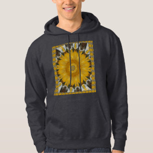 Neueste afrikanische Traditionelle Sonnenblumenkun Hoodie