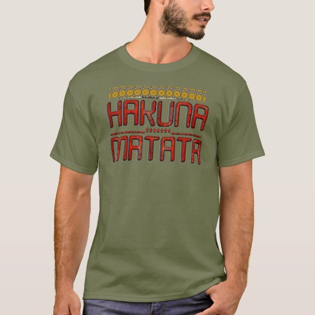 Neueste afrikanische Traditionelle Sonnenblumenkun T-Shirt (Vorderseite)