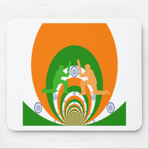 Neueste Cricket-Ideen aus Indien Mousepad