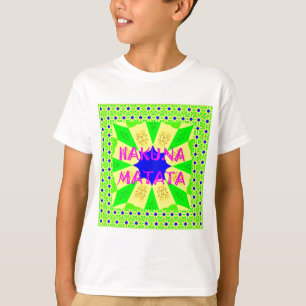 Neueste Hakuna Matata Schönes Phantastisches Desig T-Shirt