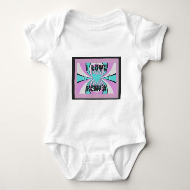 Neueste Ilove Kenya Baby Strampler (Vorderseite)