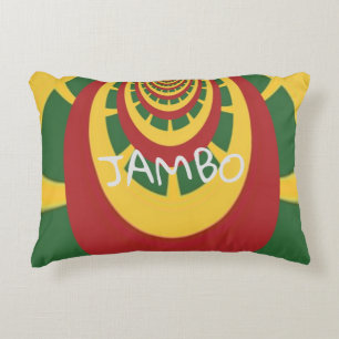 Neueste Jamaica Rasta Colors Dekokissen