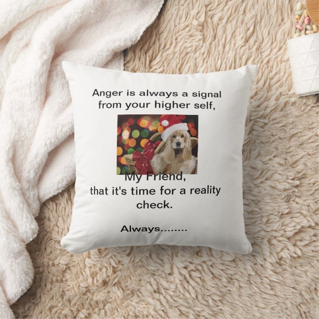 Neueste Katze und Hündin mit Inspiration Kissen (Decke)