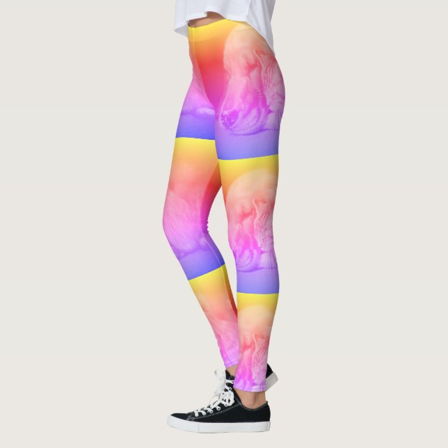 Neueste Veranstaltungen zur Pet-Zeit besondere Anl Leggings (Links)