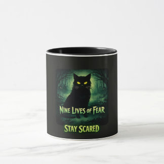 Neuf Vies de Peur – Mug Chat Noir