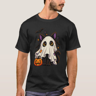 Neuf vies ne suffisent pas T-Shirt Halloween Chat