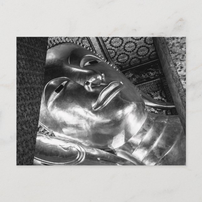 Neufassung des Buddha der Wat Pho Postcard Postkarte (Vorderseite)