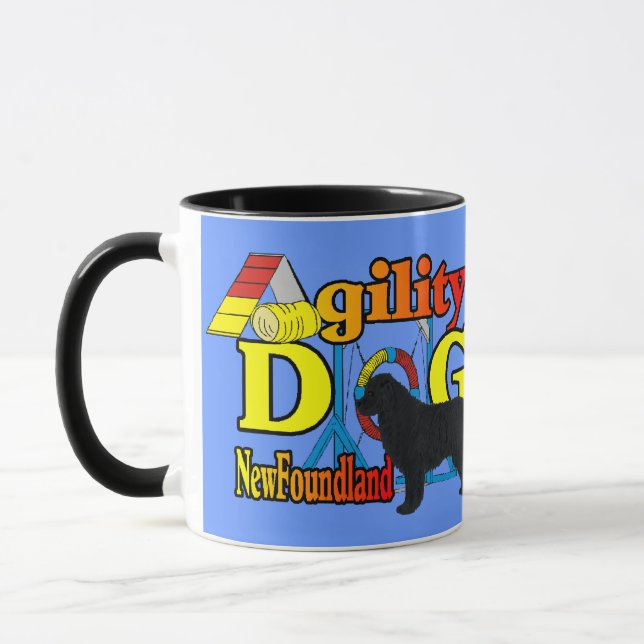 Neufundland_Agility Geschenke Tasse (Links)