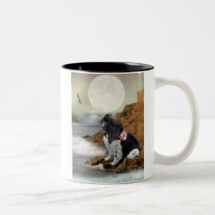 Neufundland auf Ozean Zweifarbige Tasse
