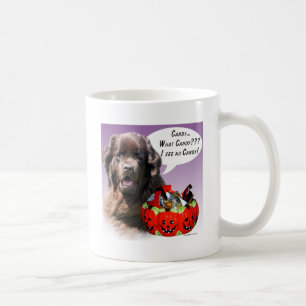 Neufundland (braun) Halloween Candy Kaffeetasse