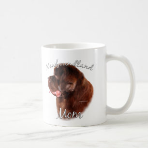 Neufundland (braun) Mama 2 Kaffeetasse