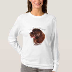 Neufundland (braun) Mama 2 T-Shirt