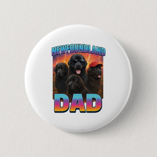 Neufundland Button (Vorderseite)