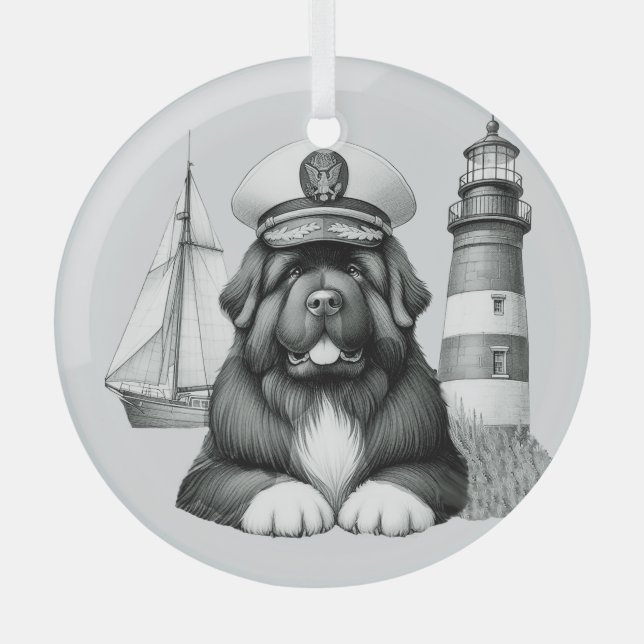 Neufundland Capt'n of the Watch Ornament (Vorderseite)
