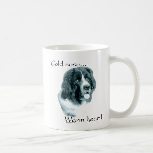 Neufundland Cold Nose Warmes Herz Kaffeetasse