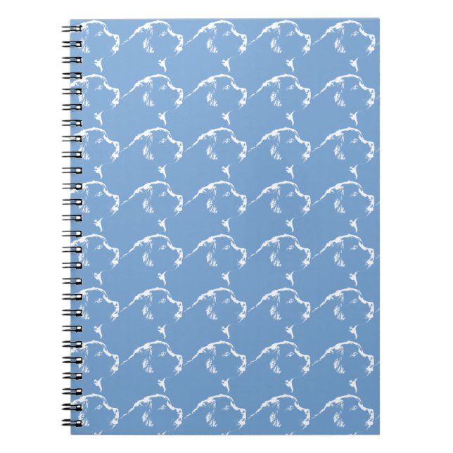 Neufundland Dog Notebook Puppy Dog Journal Book Notizblock (Vorderseite)