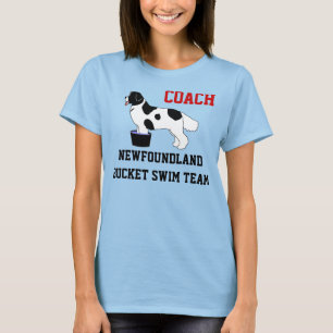 Neufundland-Eimerswim-Team-Shirt (landseer) T-Shirt