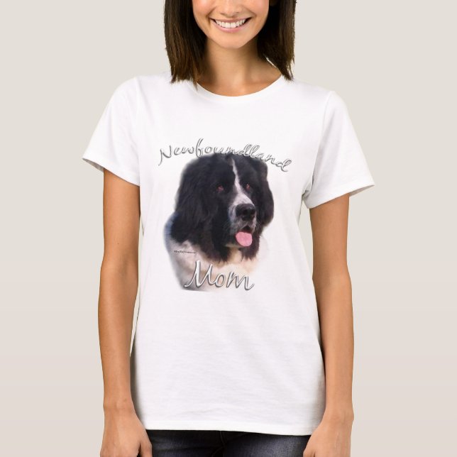 Neufundland (Grundland) Mama 2 T-Shirt (Vorderseite)
