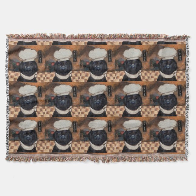 Neufundland-Hund Decke (Vorderseite)