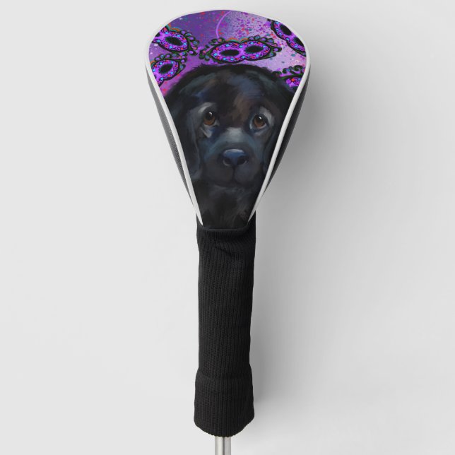 Neufundland-Hund Golf Headcover (Vorderseite)