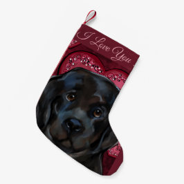 Neufundland-Hund Kleiner Weihnachtsstrumpf