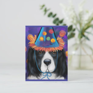 Neufundland-Hund Postkarte