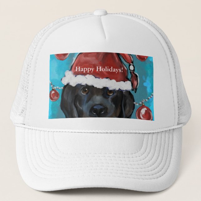 Neufundland-Hund Truckerkappe (Vorderseite)