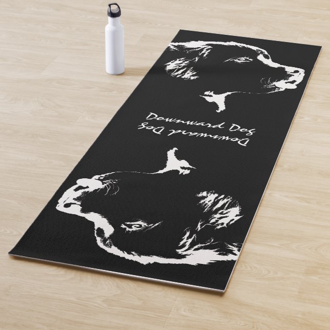 Neufundland Hund Yoga Mats Welpe Hund Yoga Mat Yogamatte (Beispiel)